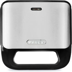 Pyrex SB-298 800W για 2 Τοστ Inox