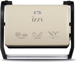 Izzy Panini 123 800W για 2 Τοστ Creme