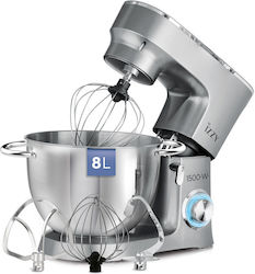 Izzy Κουζινομηχανή New Grey 1500W 8Lt IZ-1503