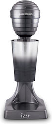 Izzy Caffeccino F-120 Φραπεδιέρα Επιτραπέζια 120W με 2 Ταχύτητες Γκρι