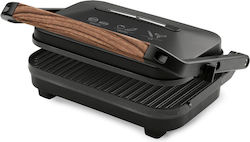 Izzy Panini 1300W για 2 Τοστ Wooden